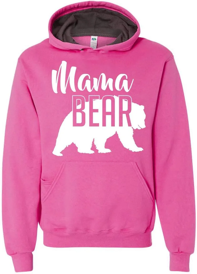 Mama Bear Hoodie Mom Women Soft Hoodie Adult Unisex Men's Women's