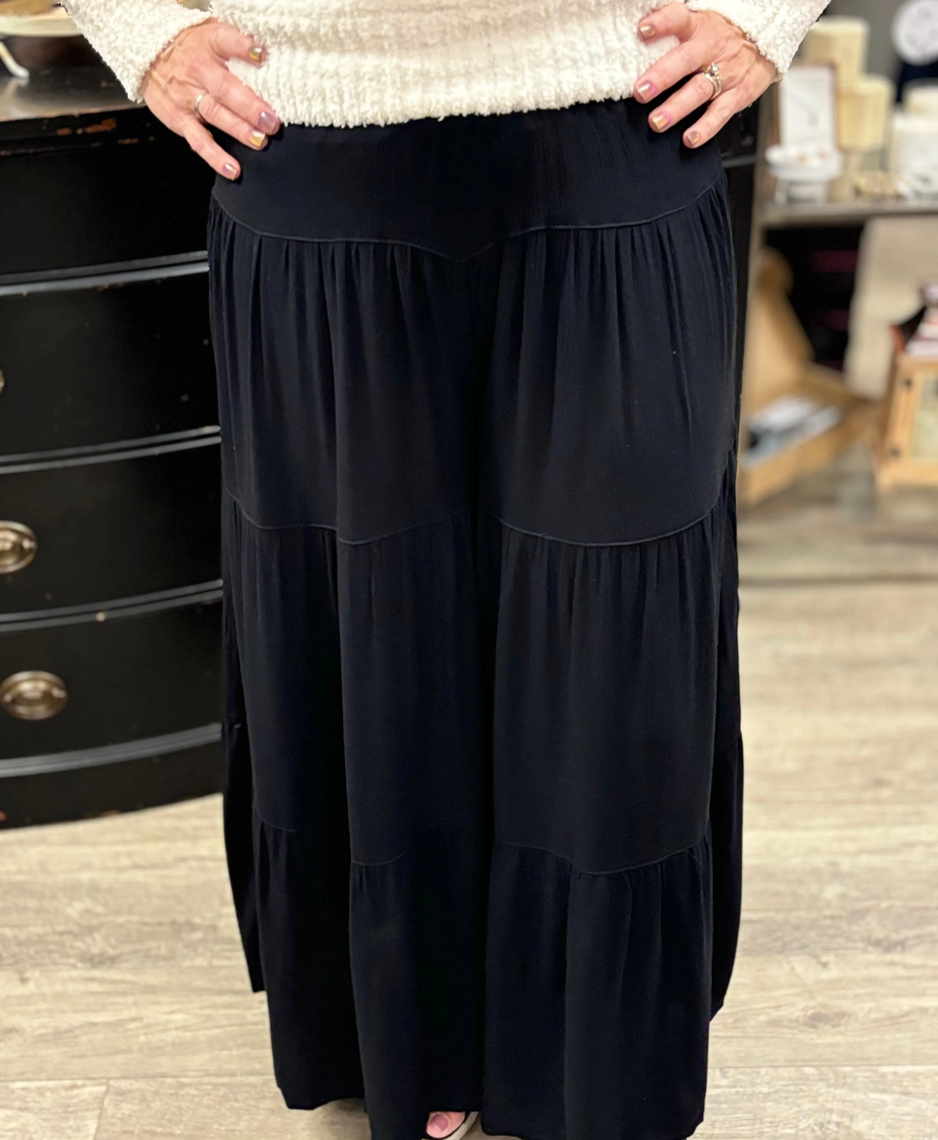 Marlow Smocked Wide Leg Pants