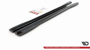 Maxton Design - SIDE SKIRTS DIFFUSERS AUDI RSQ3 / Q3 S-LINE (F3) (2019-UP)