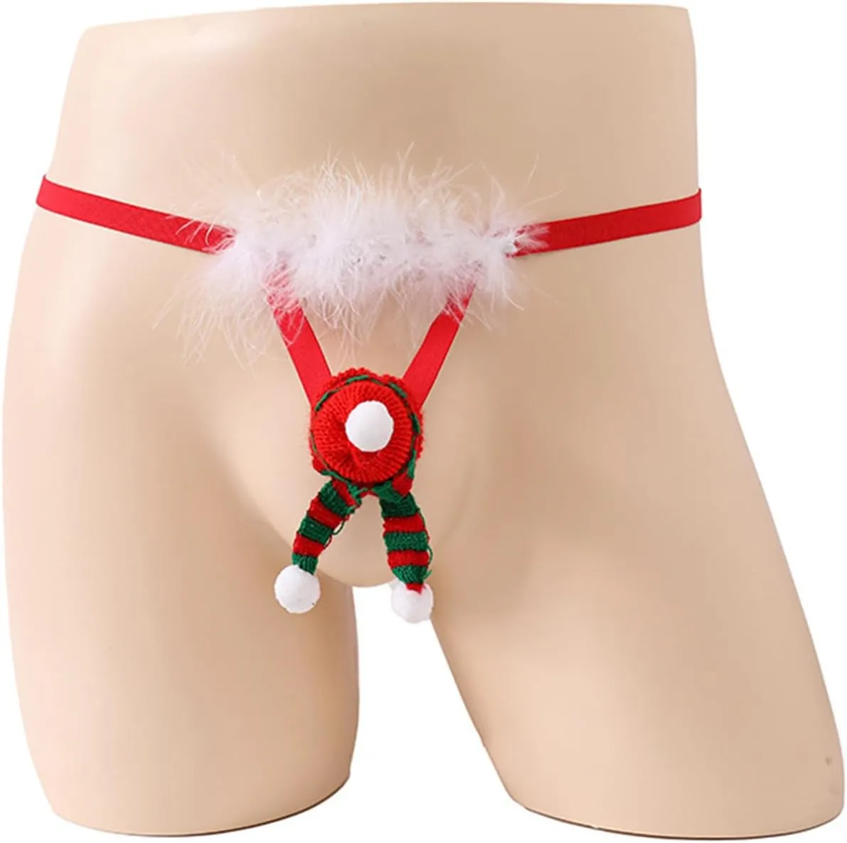 Men Sexy Lingerie Open Front Underwear Soft Comfortable Bulge Pouch Hollow Out G Strings Briefs Thongs Nightwear