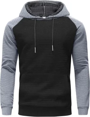 Men Sweatshirt Vintage Fall Long Sleeve Lightweight Drawstring Hoodies Comfy Fashion Soft Sweatshirt