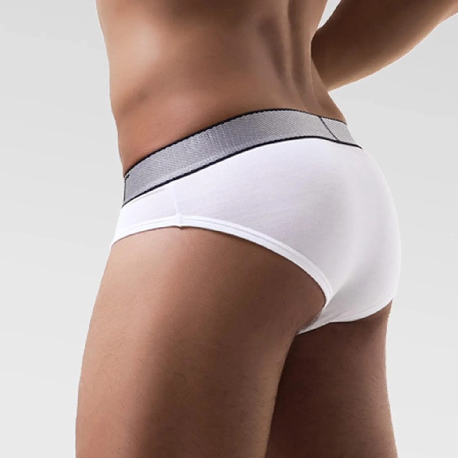 Men Underwear Men's Underwear Soft Mesh Waistband Knit Boxer
