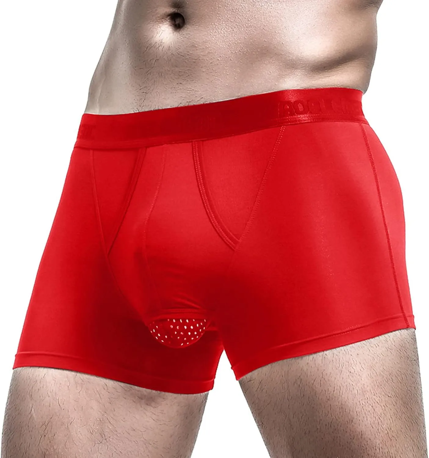 Mens Boxer Briefs Mens Stretch Boxer Briefs Soft Cotton Open Fly Plaid Boxers