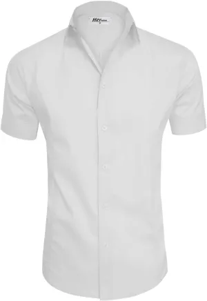 Mens Classic/Regular Fit Wrinkle-Resistant Oxford Dress Shirt