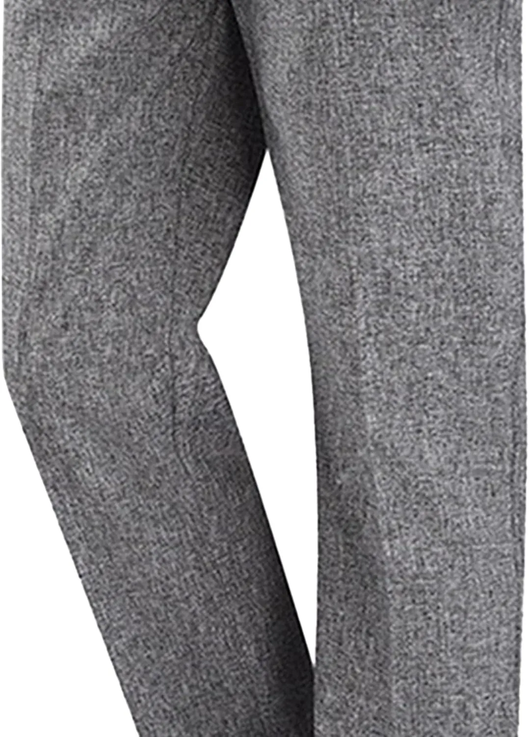 Men's High Waist Straight Leg Outdoor Pants Stretch Business Loose Fit Trousers Casual Solid Soft Sweatpants