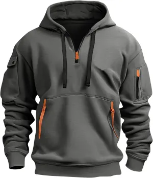 Men's Hoodies Stylish Fall Trendy Long Sleeve Lightweight Drawstring Hoodies Outerwear Fashion Soft Sweatshirt