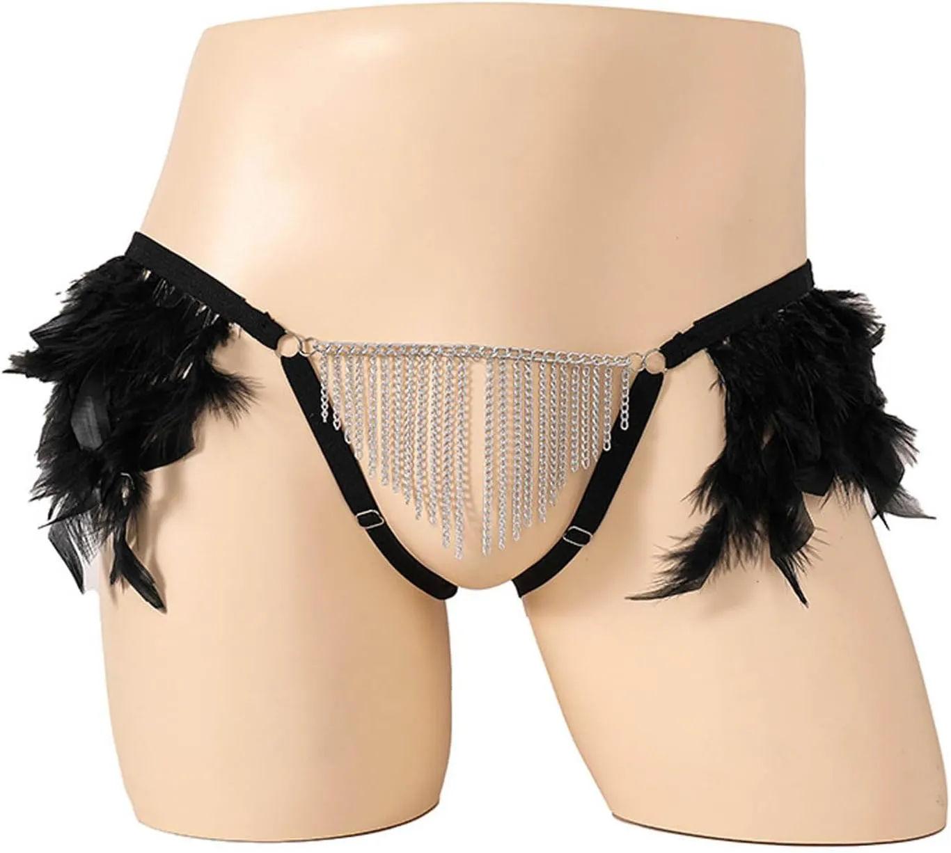 Men's Sexy Briefs Breathable Comfortable Mesh Bikini Underwear Silky Swim Briefs Swimwear Adult Thongs for Men
