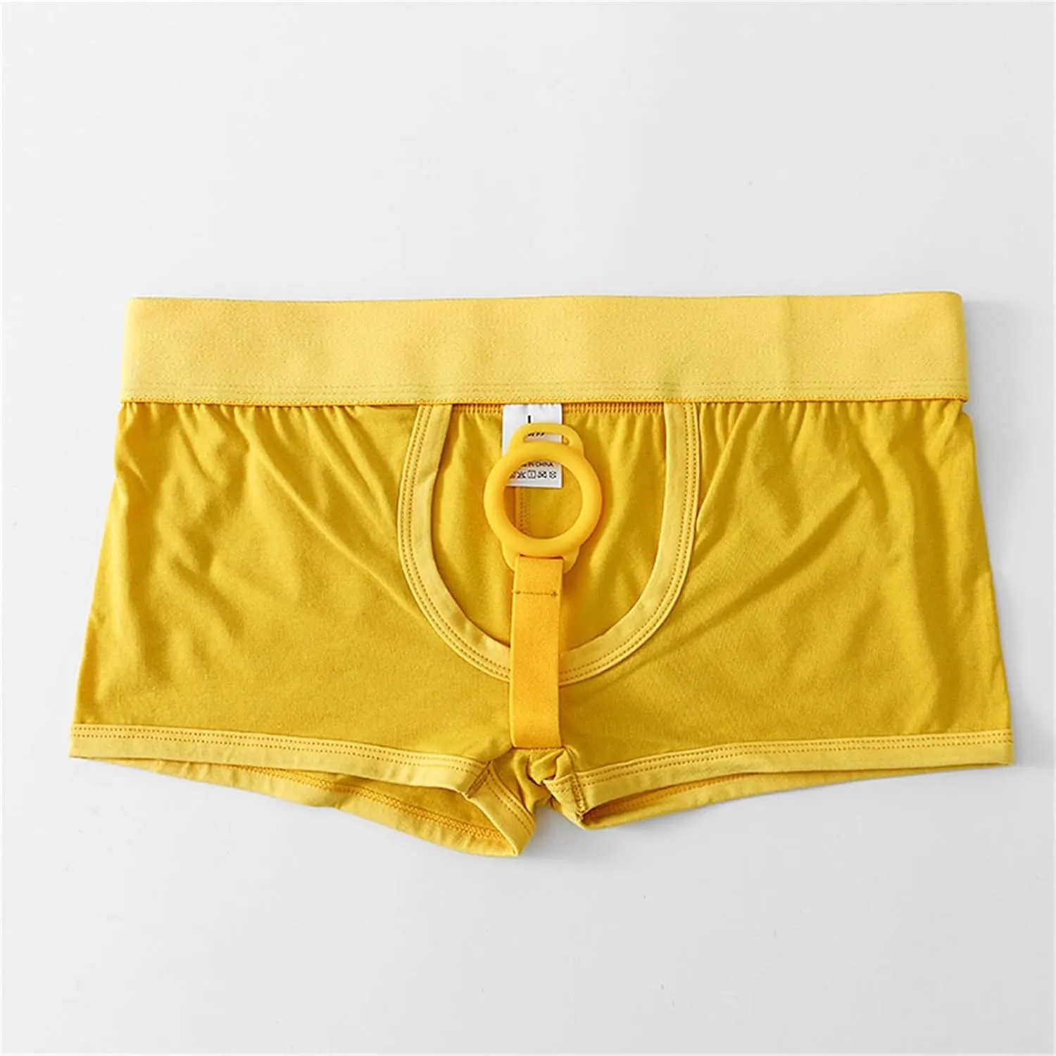 Men's Sexy Open Front Underwear Soft Comfortable Briefs Men's Sexy Panties Lingerie Hollow Thong Brief Underpants