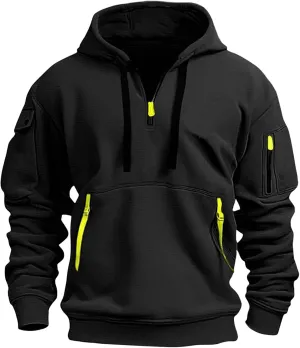 Men's Sweatshirts Long Sleeve Lightweight Drawstring Pullover Soft Comfy Outdoor Hoodies