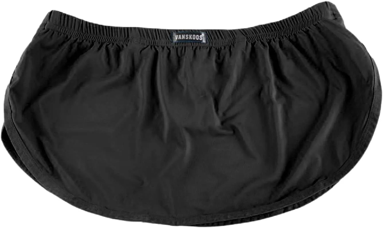Men's Underwear Covered Waistband Boxer Briefs Low Waist Side Split Underpants Comfortable Soft Quick Dry Underwear Trunks