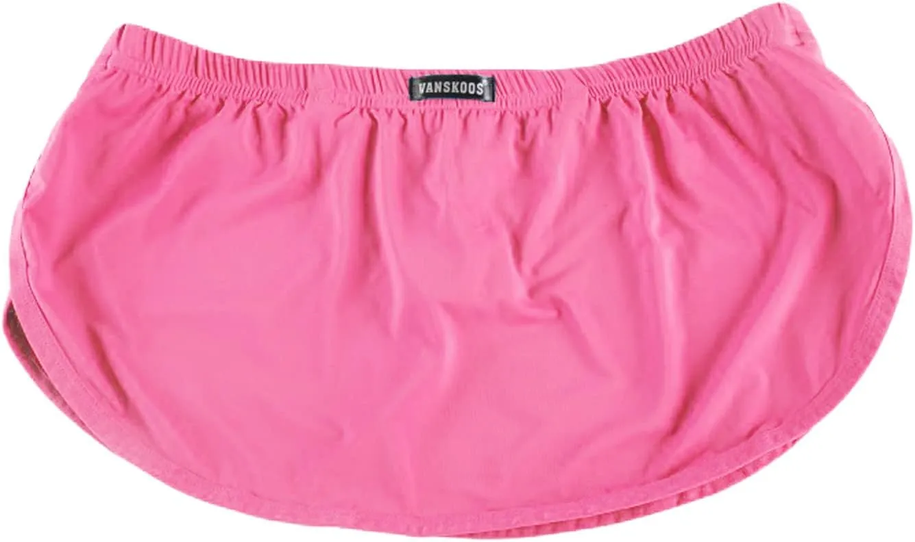 Men's Underwear Covered Waistband Boxer Briefs Low Waist Side Split Underpants Comfortable Soft Quick Dry Underwear Trunks
