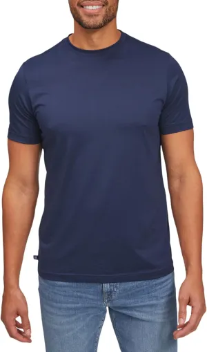Mizzen Main Men's Performance Short-Sleeve T-Shirt with 4-Way Stretch - Quick Dry, Wrinkle-Resistant & Lightweight - Trim Fit