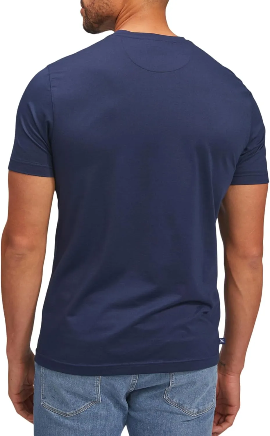 Mizzen Main Men's Performance Short-Sleeve T-Shirt with 4-Way Stretch - Quick Dry, Wrinkle-Resistant & Lightweight - Trim Fit