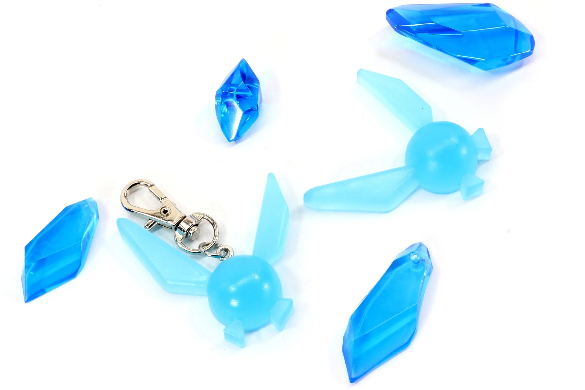 Navi Glow in the Dark Keychain / Necklace - Legend of Zelda