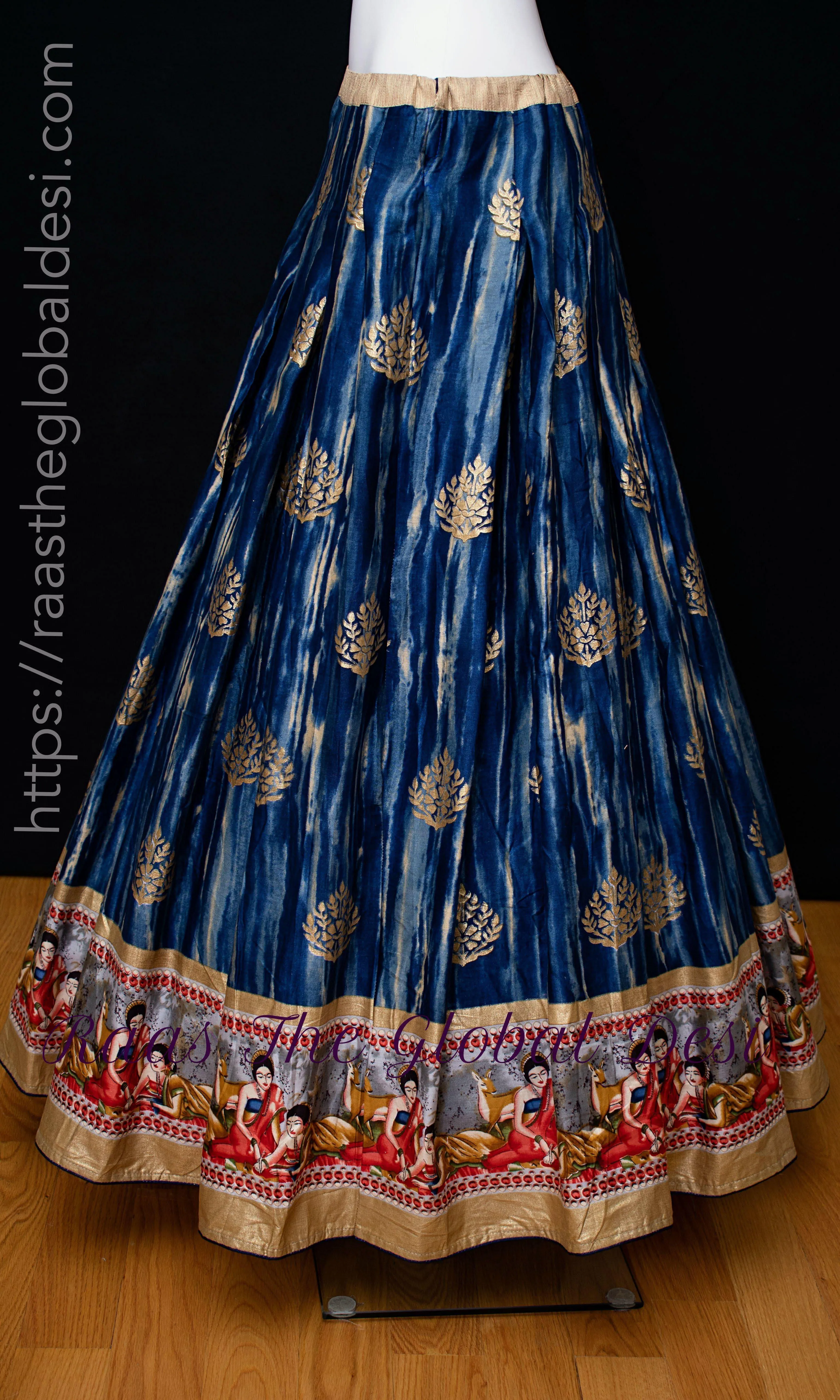 Navy Blue Skirt
