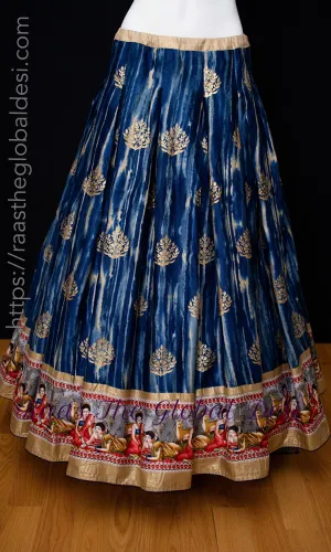 Navy Blue Skirt