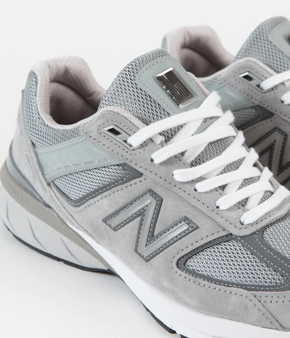 New Balance 990v5 Made In US Shoes - Grey / Castlerock