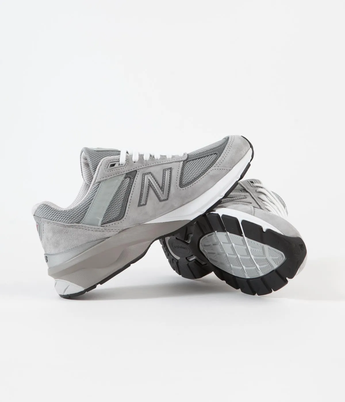 New Balance 990v5 Made In US Shoes - Grey / Castlerock