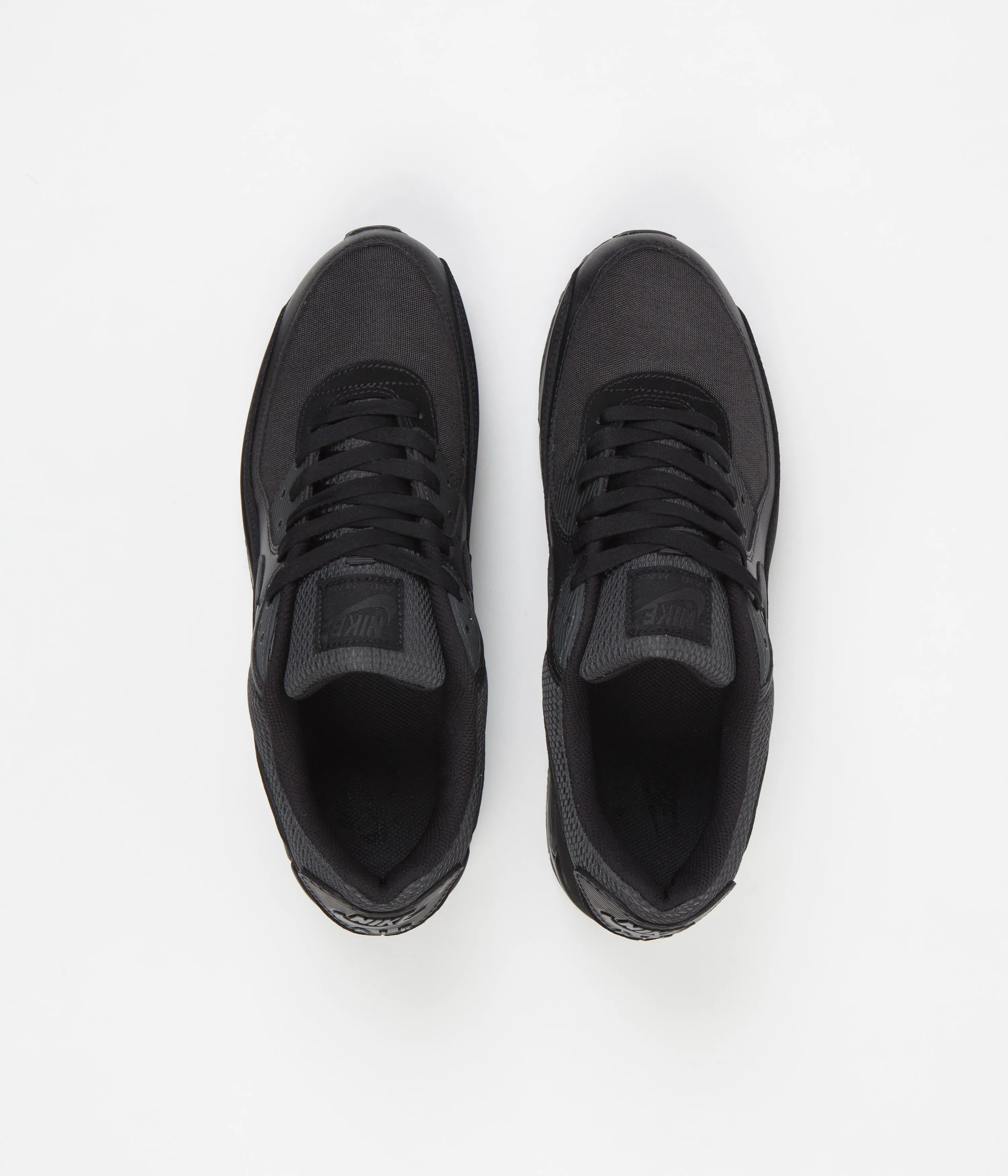 Nike Air Max 90 Shoes - Black / Dark Smoke Grey - Black