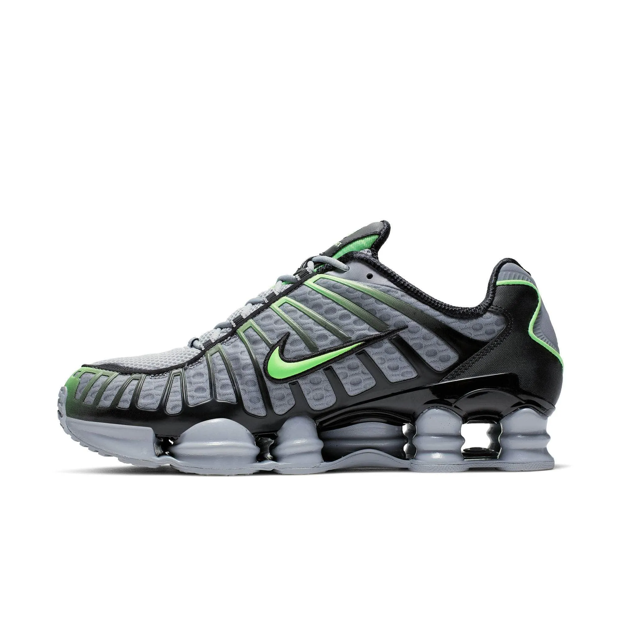 Nike Shox TL "Wolf Grey Lime Blast" - Men's