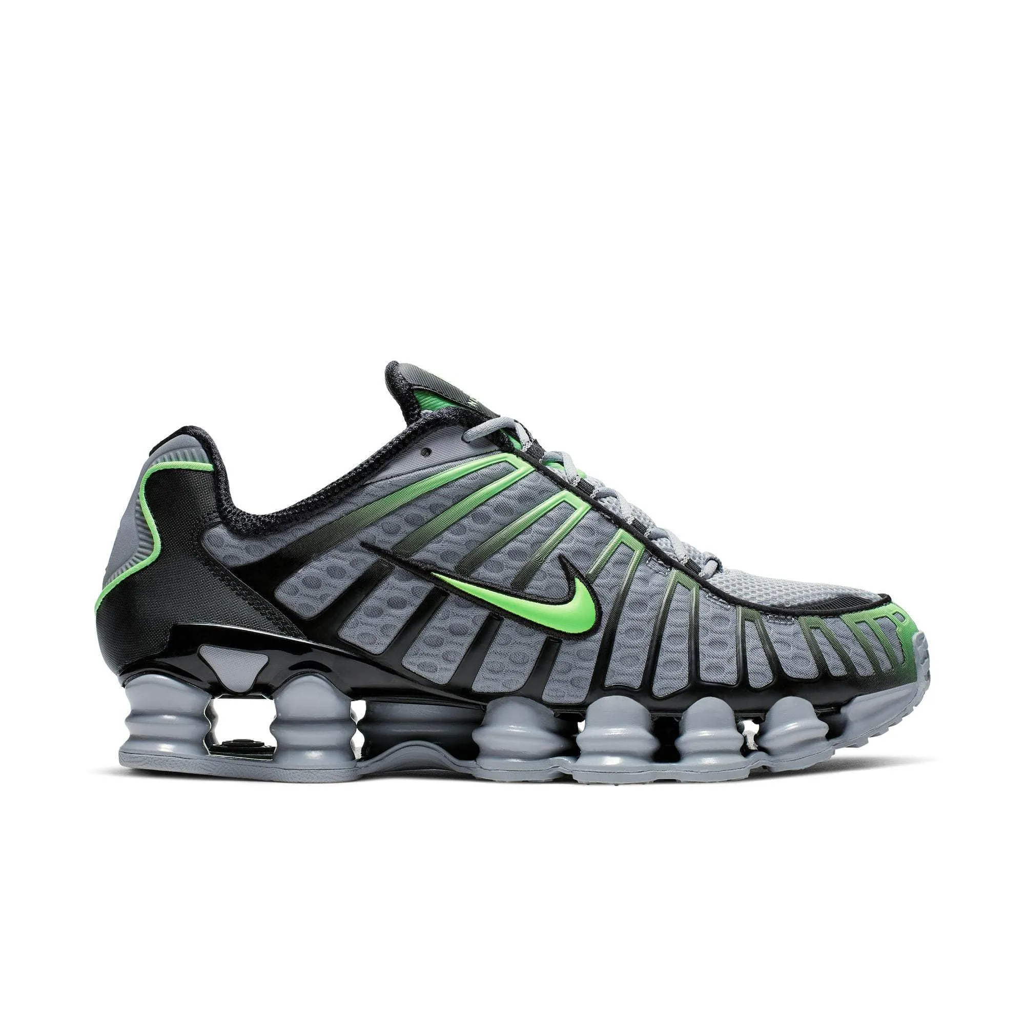 Nike Shox TL "Wolf Grey Lime Blast" - Men's