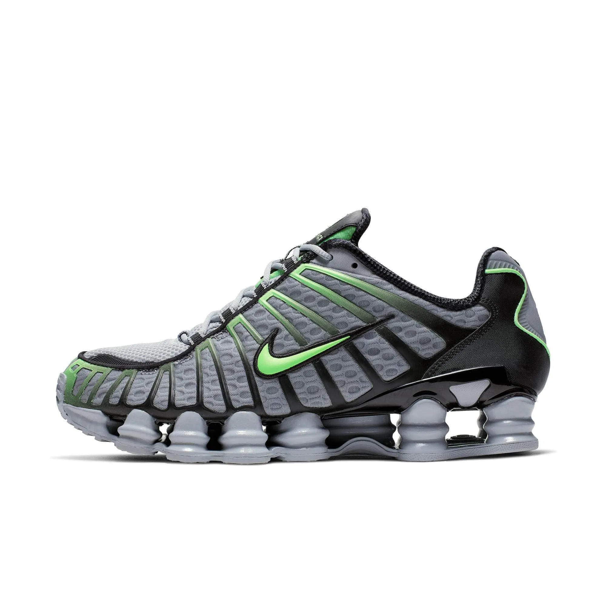 Nike Shox TL "Wolf Grey Lime Blast" - Men's