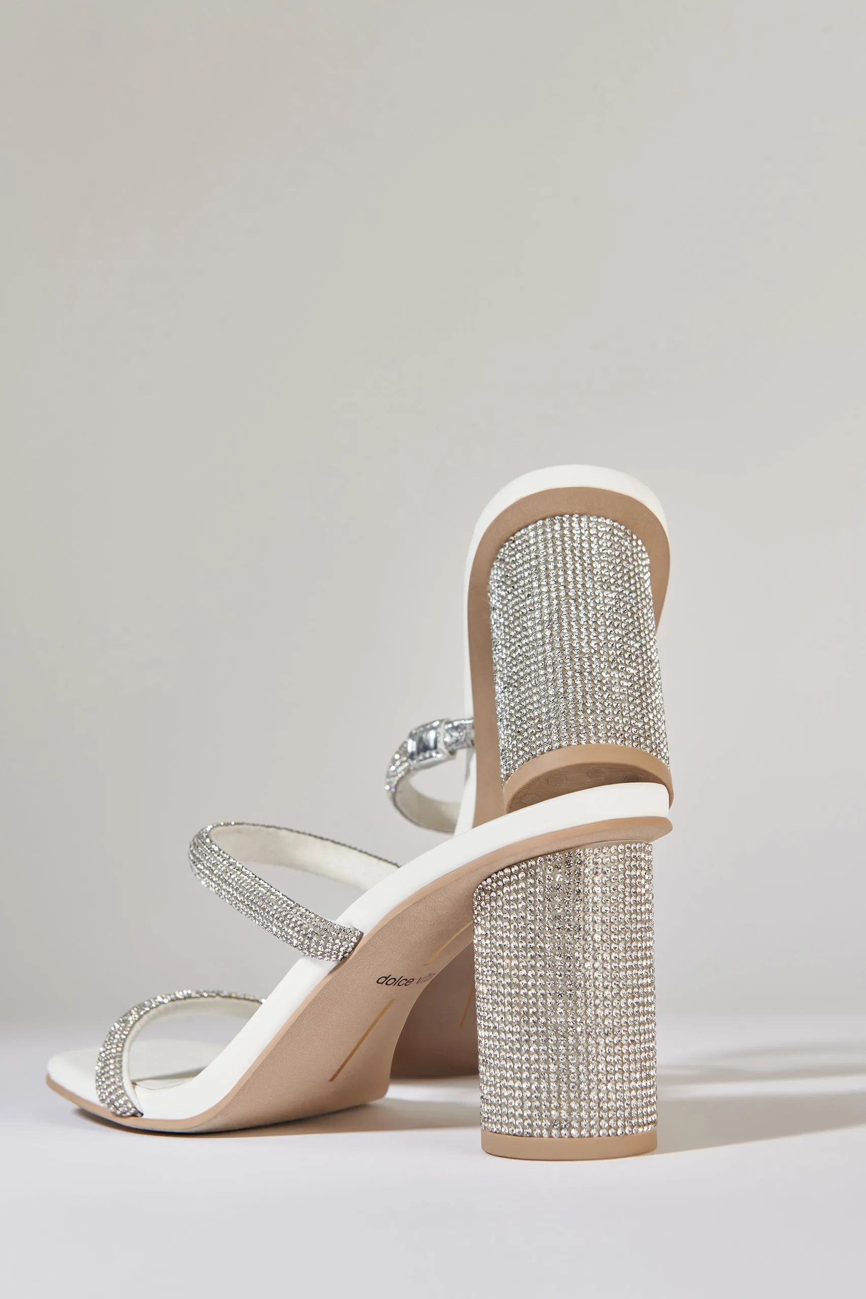 NOLES RHINESTONE HEELS CRYSTAL RHINESTONE - re:vita
