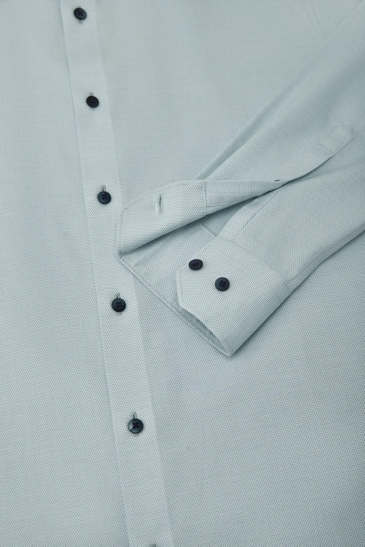 Non-Iron Cotton Stretch Smart Fit 2 Tone Shirt
