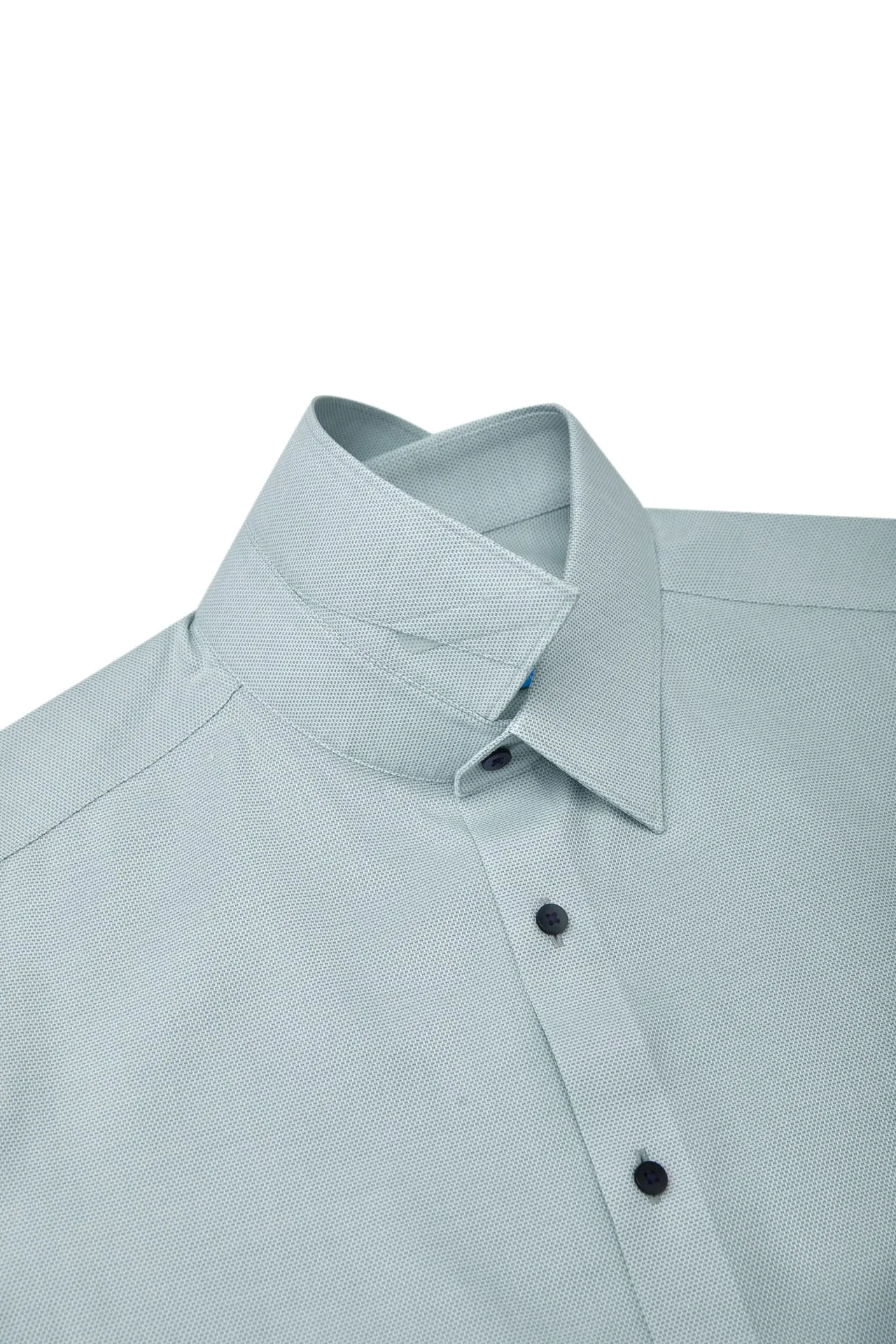 Non-Iron Cotton Stretch Smart Fit 2 Tone Shirt