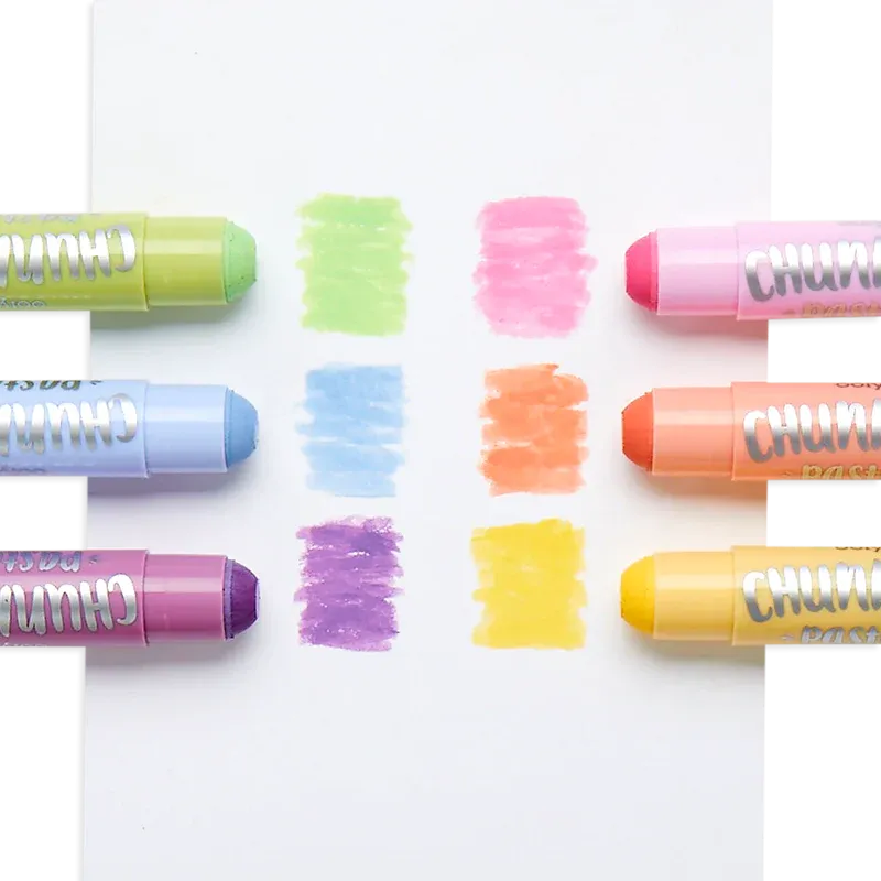 Ooly Chunkies Paint Sticks Pastel Pack - Set of 6 Colors