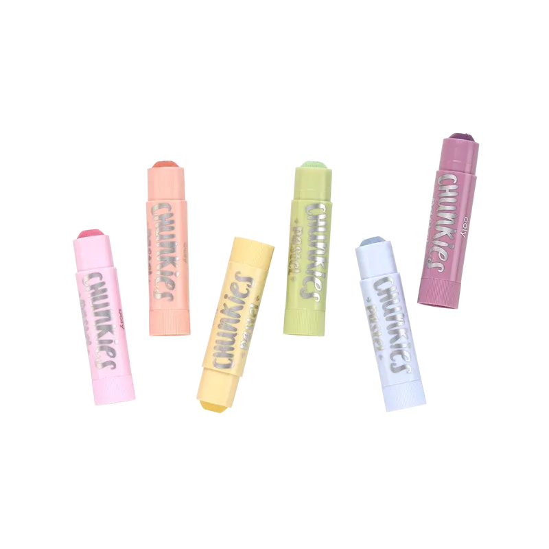 Ooly Chunkies Paint Sticks Pastel Pack - Set of 6 Colors