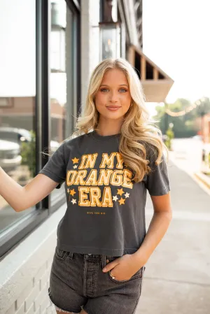 Orange Era Cropped Tee