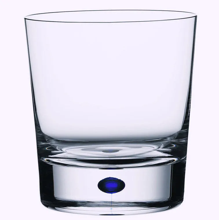 Orrefor's Intermezzo Blue Crystal Glassware