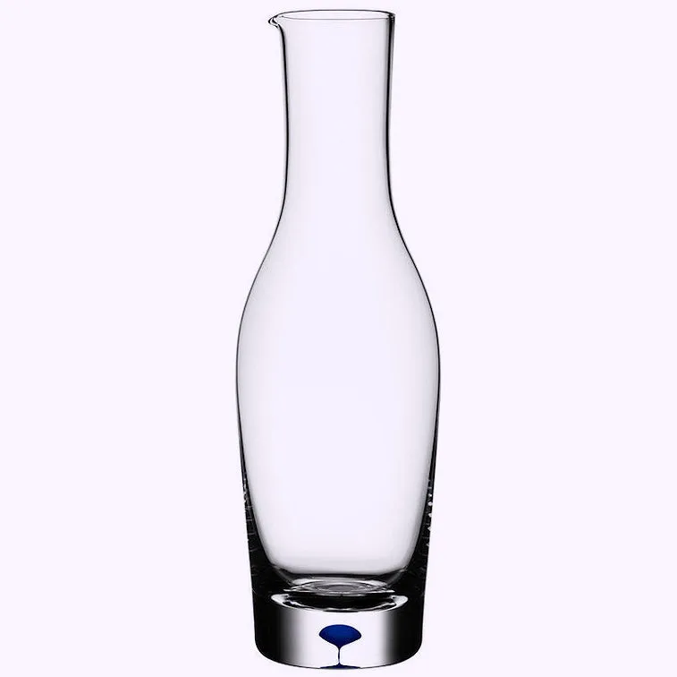 Orrefor's Intermezzo Blue Crystal Glassware