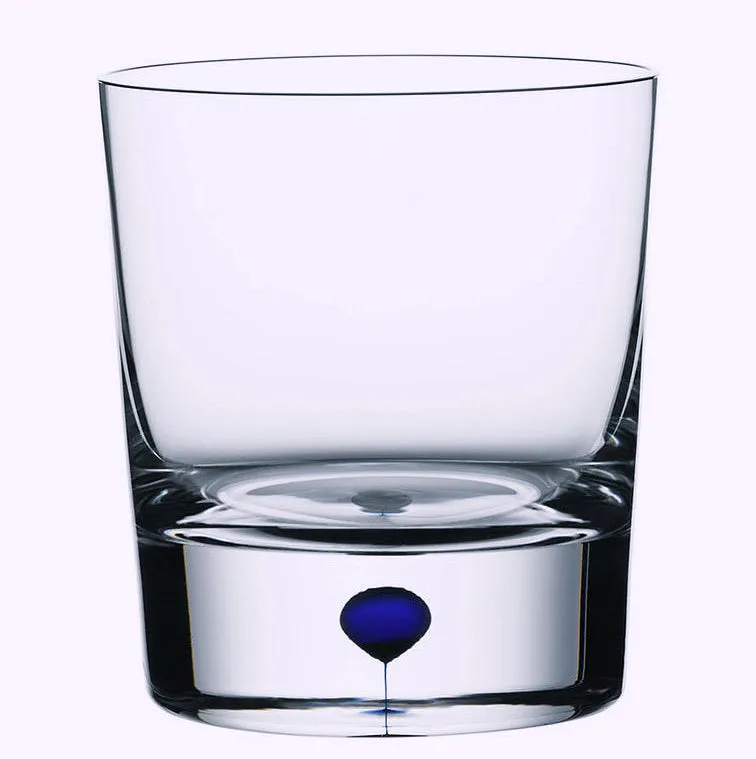 Orrefor's Intermezzo Blue Crystal Glassware