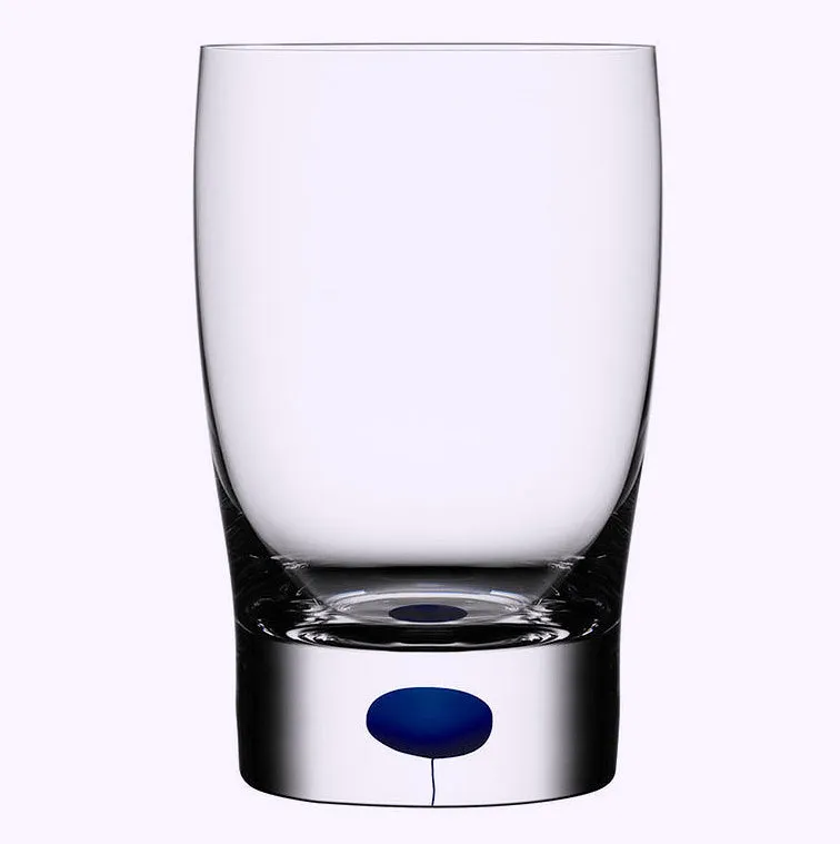 Orrefor's Intermezzo Blue Crystal Glassware