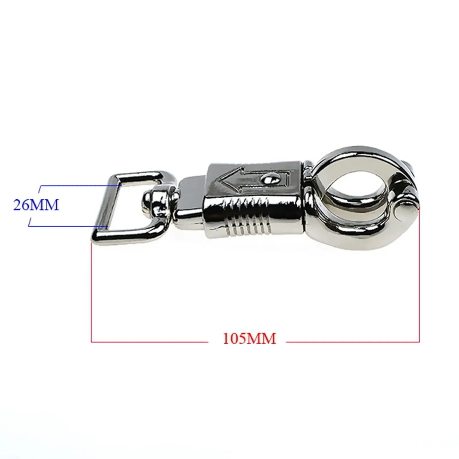 Panic Snap with Loop Eye Sturdy for Hiking Outdoor Activities Mountaineering