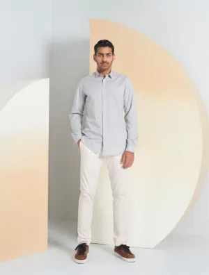 Perona   -   Mens-Shirts-Shirts-Finley-Pma-Ss24-350-S-Cement Grey
