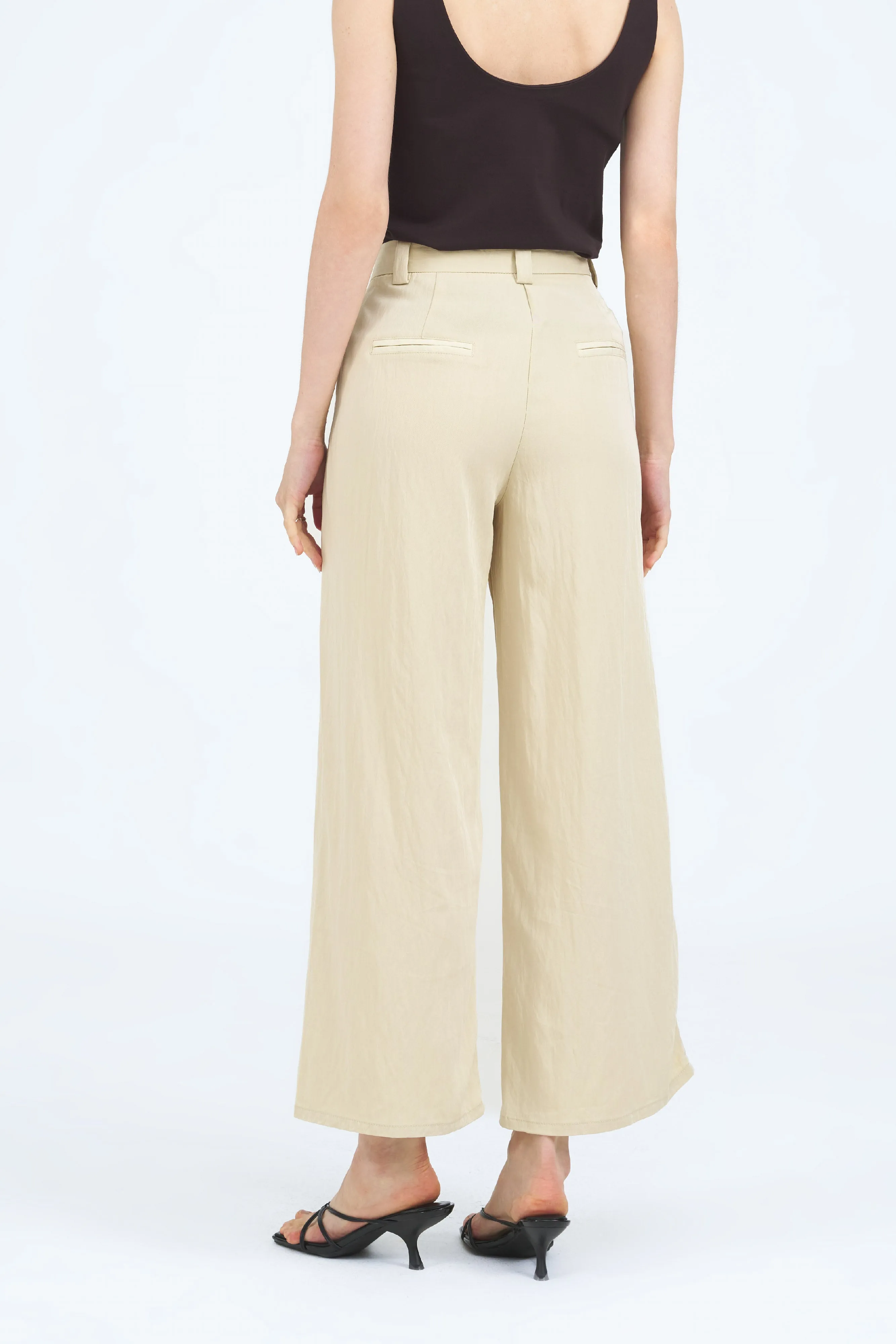 Pimm Contrast Panel Palazzo Pants