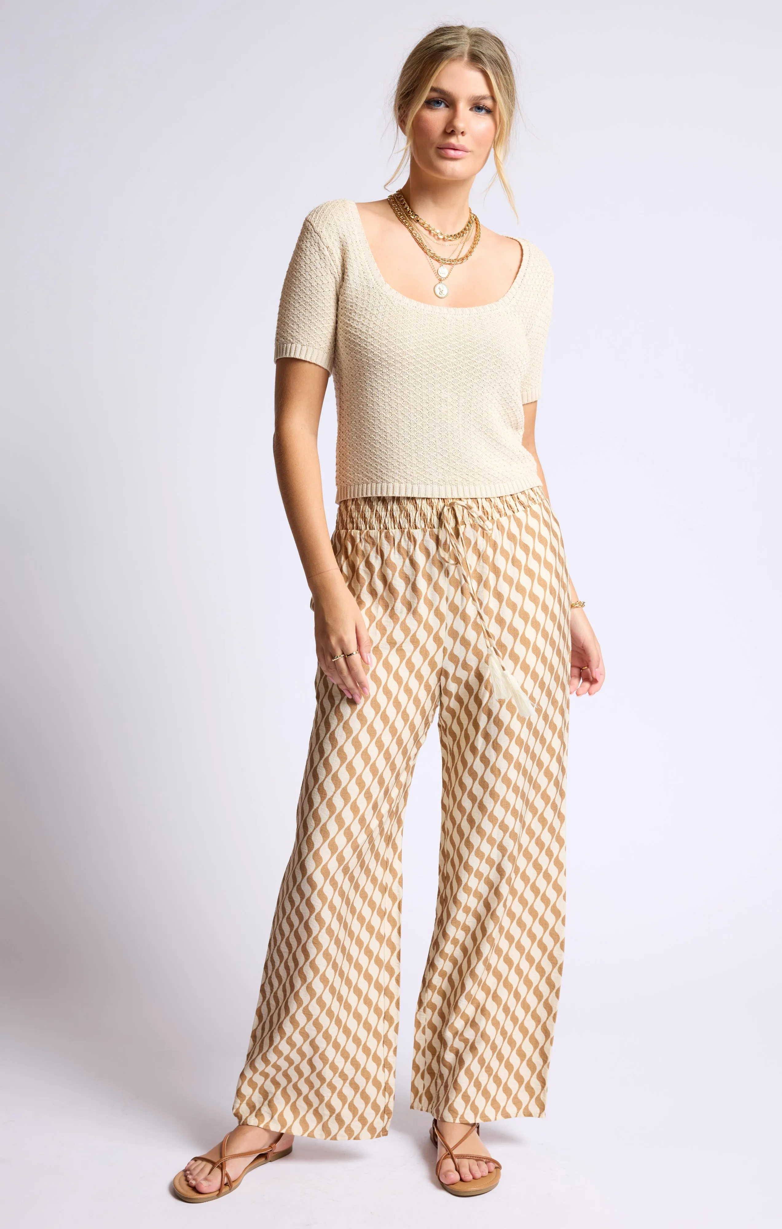 Prickly Pear Wide Leg Pant