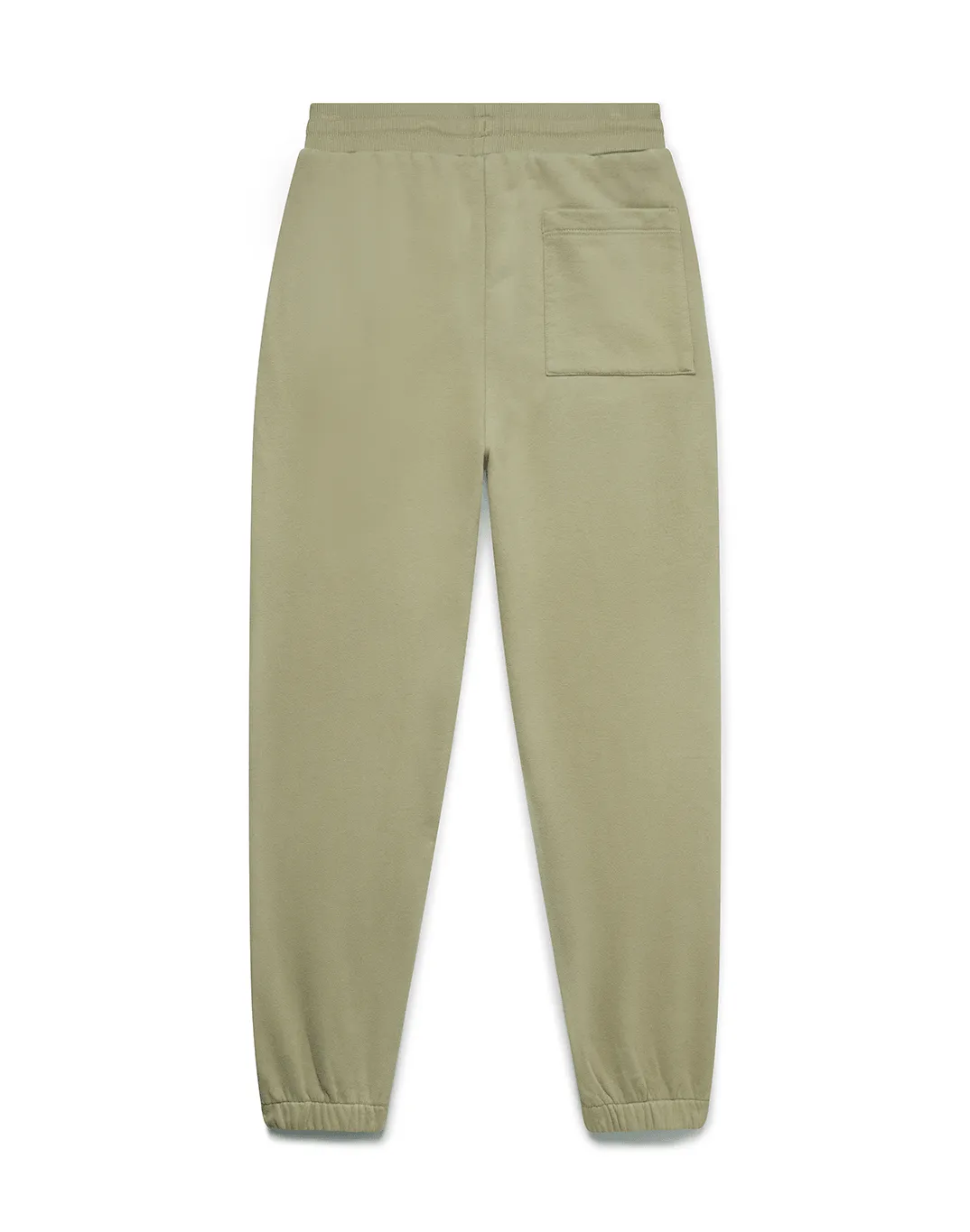 Print Jogger in Olive Green