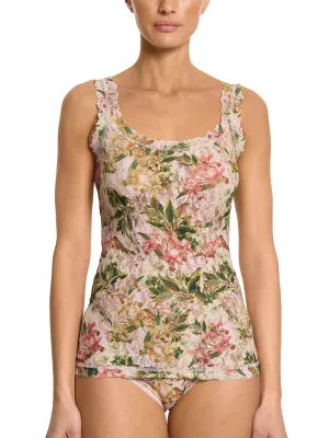 Printed Signature Lace Classic Cami French Garden Sale