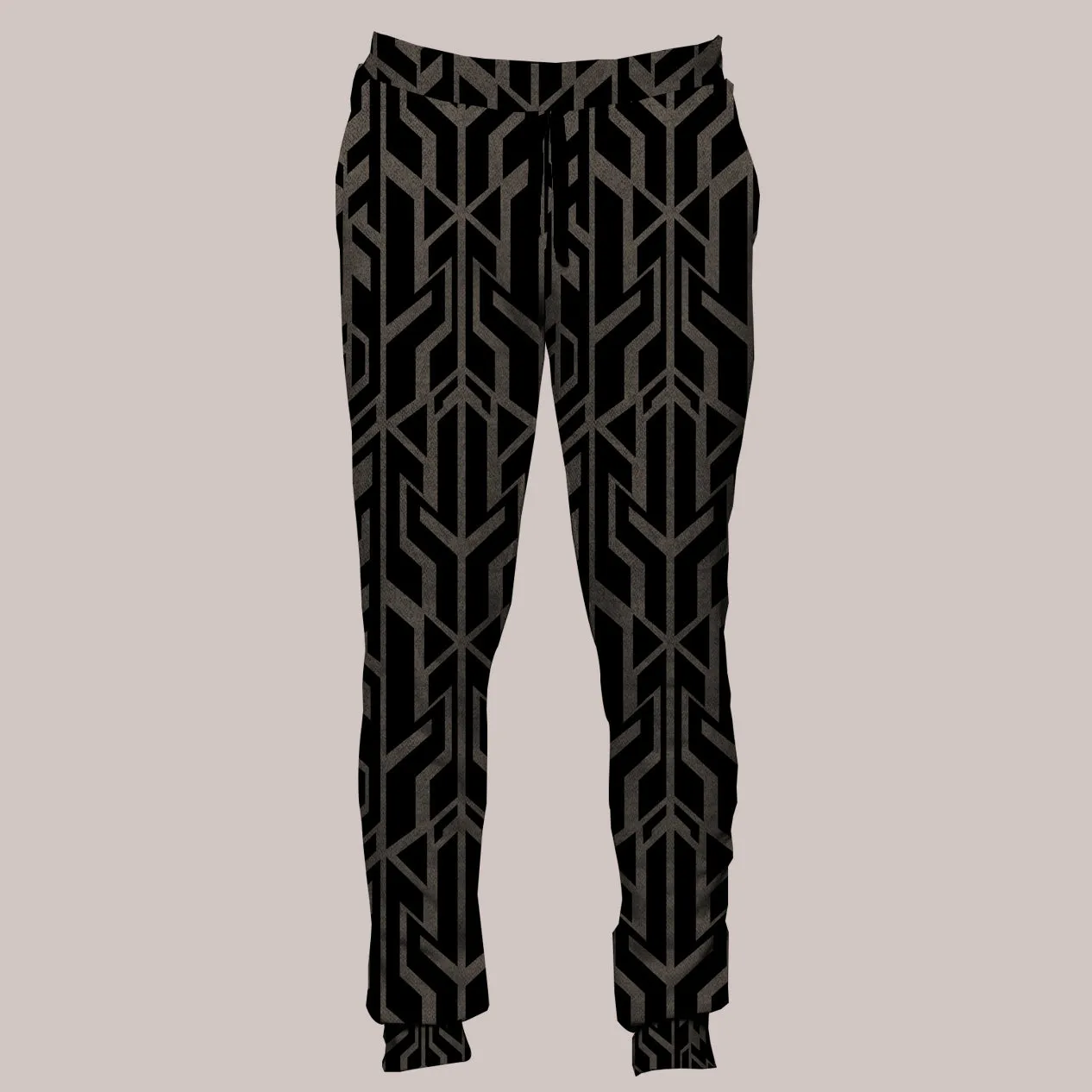 Psychedelic Joggers (UV/RGB, Eco-Friendly, Unisex, Fleece-Lined) | EMERGE