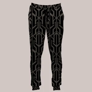 Psychedelic Joggers (UV/RGB, Eco-Friendly, Unisex, Fleece-Lined) | EMERGE