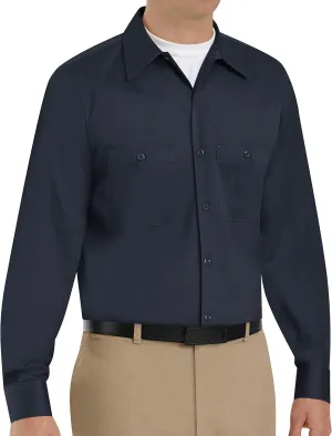 Red Kap Men's Wrinkle Resistant Cotton Work Shirt