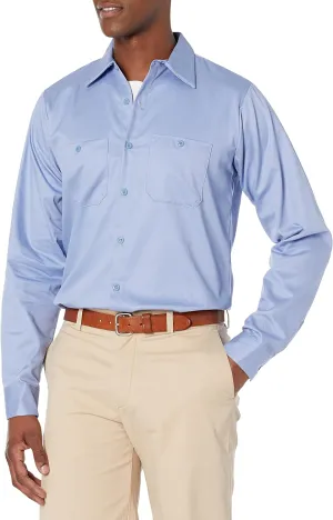 Red Kap Men's Wrinkle Resistant Cotton Work Shirt