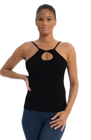 Reversible Ribbed Keyhole Cami