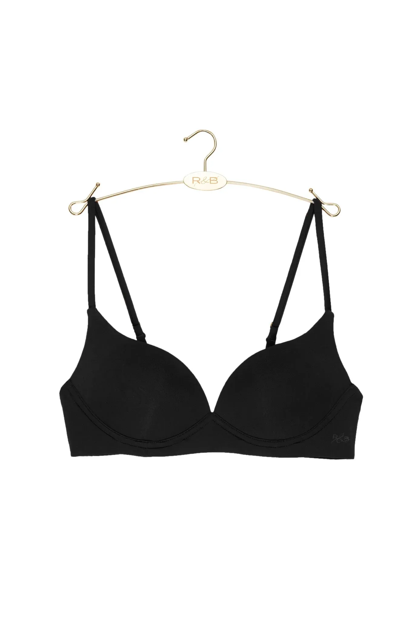 Rose & Bare Everyday Wirefree Bra | Black/Shade 0