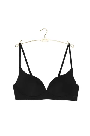Rose & Bare Everyday Wirefree Bra | Black/Shade 0