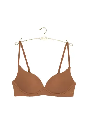 Rose & Bare Everyday Wirefree Bra | Terra Cotta/Shade 3